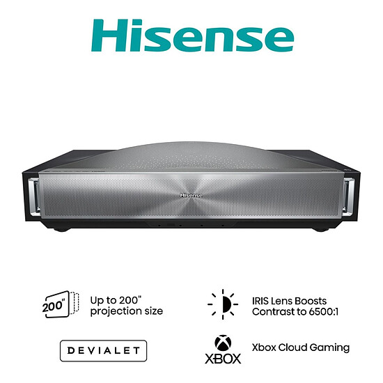 Vidéoprojecteur Hisense PX4 Pro -  DLP Laser UHD 4K - 3500 Lumens - Autre vue