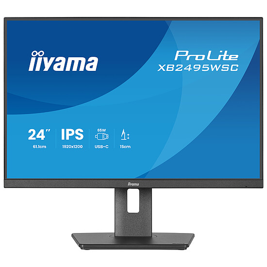 Écran PC iiyama 24" LED - ProLite XB2495WSC-B1 - Autre vue