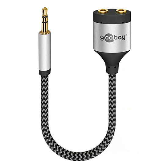 Adaptateur audio Goobay Adaptateur AUX 1 vers 2 - 0.18 m - Autre vue