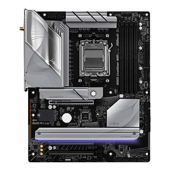 Carte mère ASRock B850 LiveMixer WiFi - Autre vue