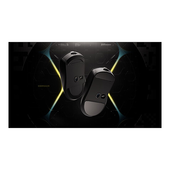 Souris PC Corsair Gaming Sabre V3 Pro PureVector Ultralight Ergo - Autre vue