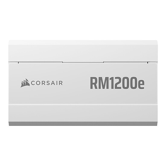 Alimentation PC Corsair RM1200e (2026) - Blanc  - Autre vue