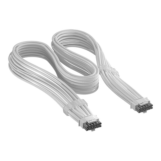 Alimentation PC Corsair RM1200e (2026) - Blanc  - Autre vue