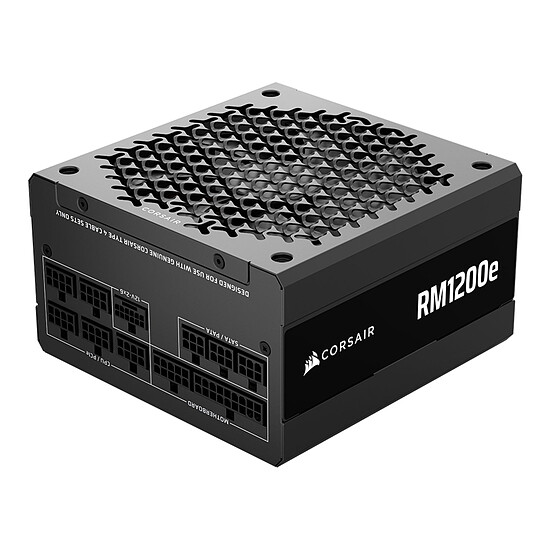 Alimentation PC Corsair RM1200e (2026) - Noir - Autre vue