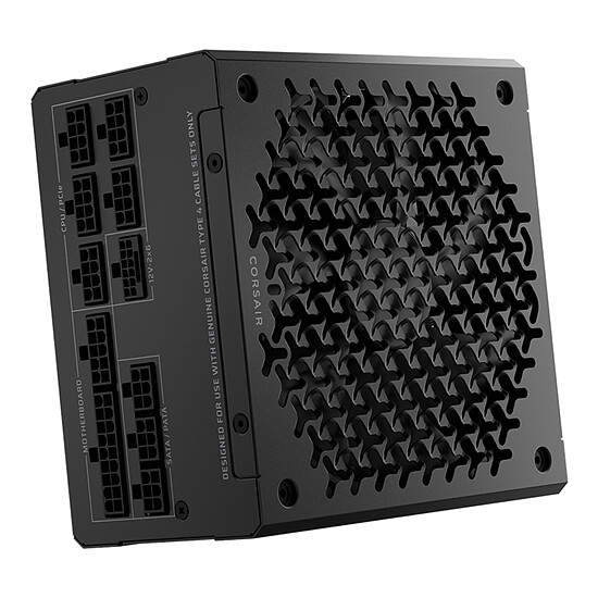 Alimentation PC Corsair RM1200e (2026) - Noir - Autre vue