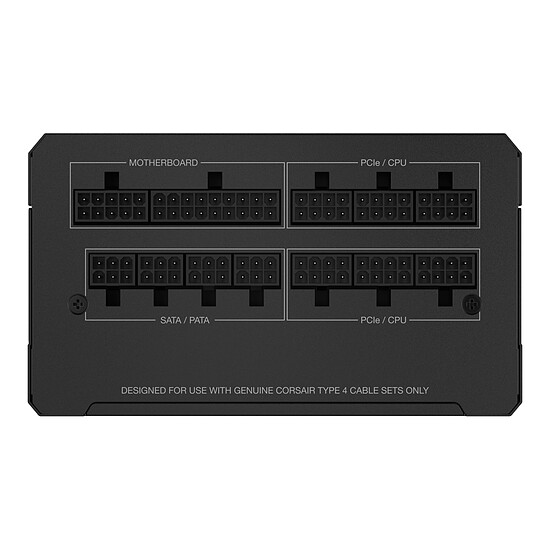 Alimentation PC Corsair RM1200e (2026) - Noir - Autre vue