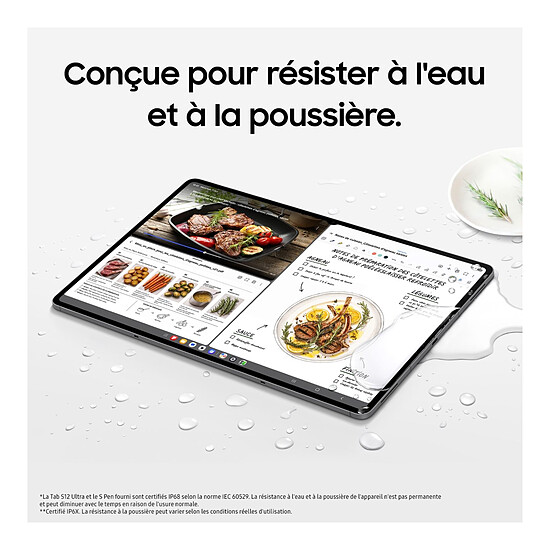 Tablette Samsung Galaxy Tab S12 Ultra Wi-Fi 512 Go Gris - Autre vue