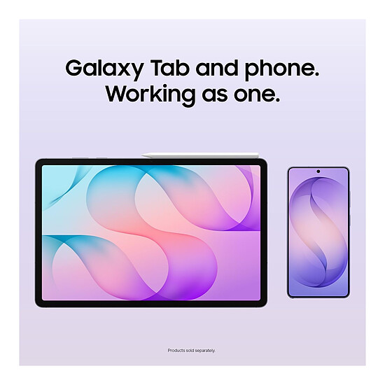 Tablette Samsung Galaxy Tab S12+ 5G 12.6" 256 Go Gris  - Autre vue