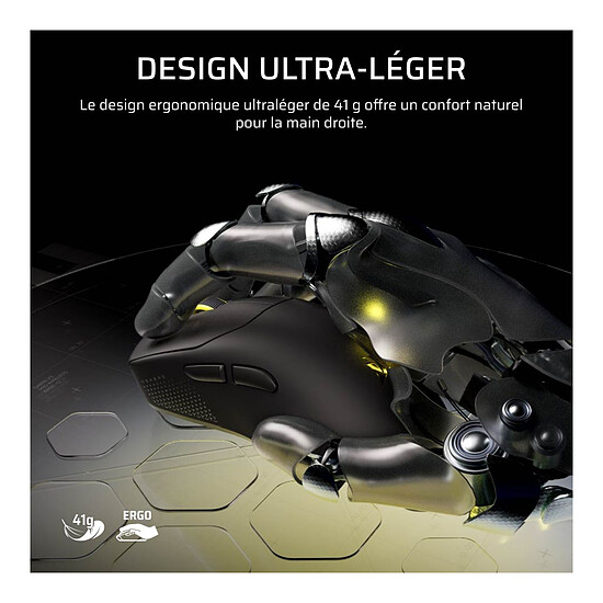 Souris PC Corsair Gaming Sabre V3 Pro PureVector Ultralight Ergo - Autre vue