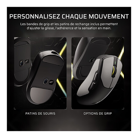Souris PC Corsair Gaming Sabre V3 Pro PureVector Ultralight Ergo - Autre vue