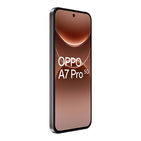 Smartphone OPPO A7 Pro 5G Titane - 256 Go - 6 Go - Autre vue