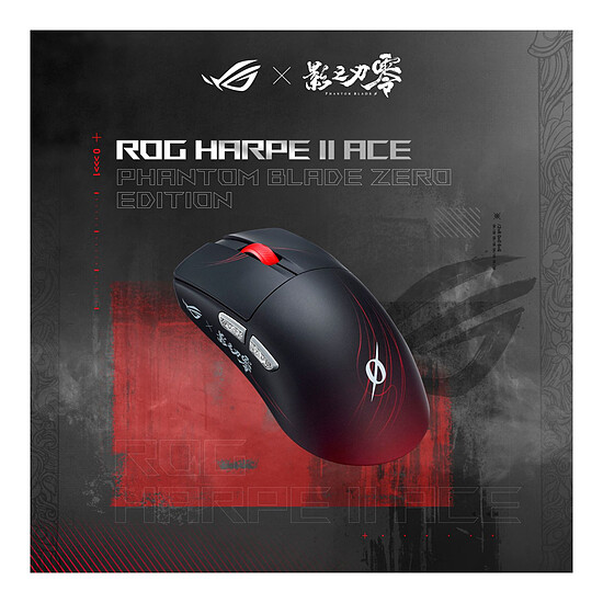 Souris PC Asus ROG Harpe II Ace Phantom Blade Zero Edition - Autre vue