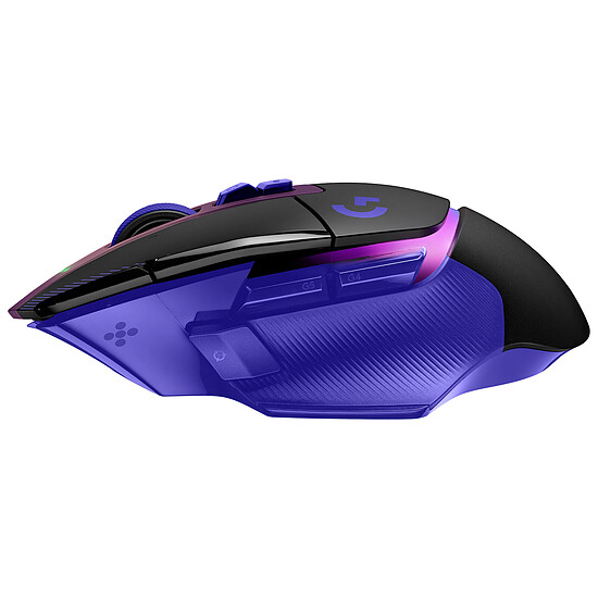 Souris PC Logitech G G502X Plus Noir/Pourpre - Autre vue