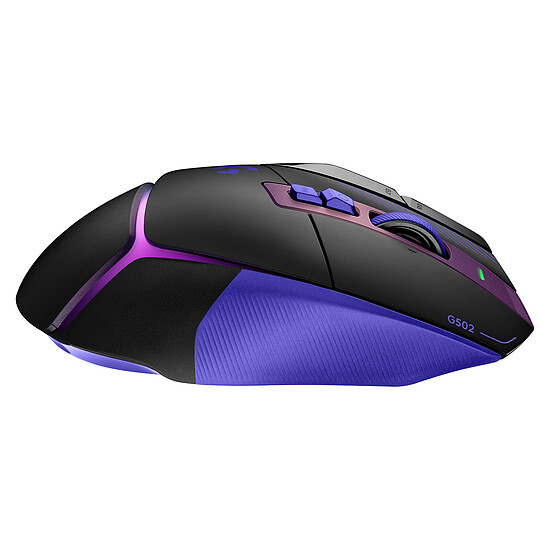 Souris PC Logitech G G502X Plus Noir/Pourpre - Autre vue