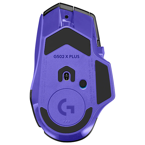 Souris PC Logitech G G502X Plus Noir/Pourpre - Autre vue