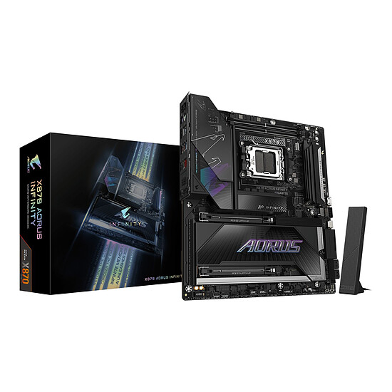 Carte mère GIGABYTE X870 AORUS INFINITY - Autre vue