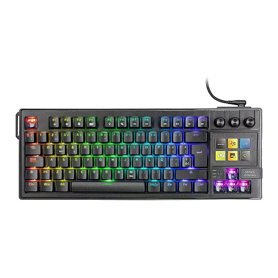 Clavier PC Mars Gaming MK-Master Noir - Autre vue