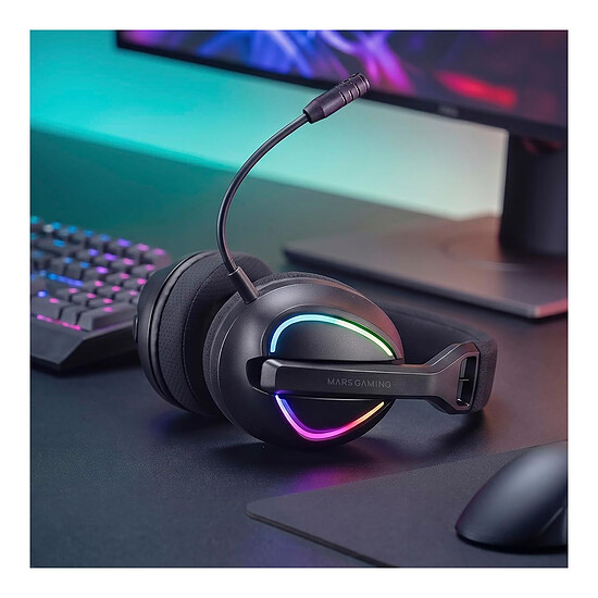 Casque micro Mars Gaming MHW-Quasar - Noir - Autre vue
