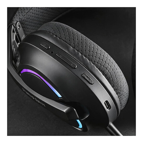 Casque micro Mars Gaming MHW-Quasar - Noir - Autre vue