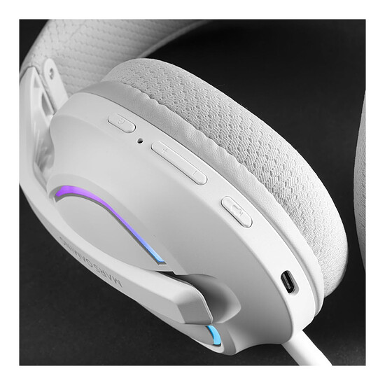 Casque micro Mars Gaming MHW-Quasar - Blanc - Autre vue