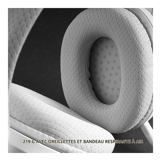 Casque micro Mars Gaming MHW-Quasar - Blanc - Autre vue