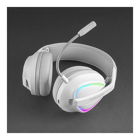 Casque micro Mars Gaming MHW-Quasar - Blanc - Autre vue