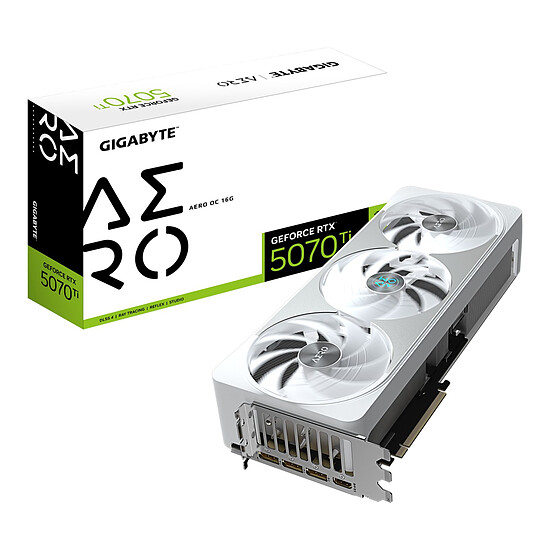 Carte graphique Gigabyte GeForce RTX 5070 Ti AERO OC 16G - Autre vue