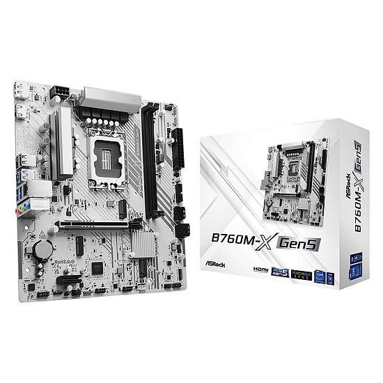 Carte mère ASRock B760M-X Gen5 - Autre vue