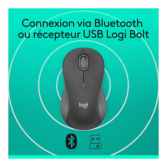 Souris PC Logitech Signature M550 L Graphite - Autre vue