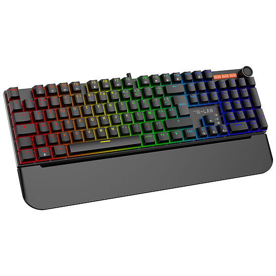 Clavier PC The G-Lab KEYZ Carbon Pro - Noir - Autre vue