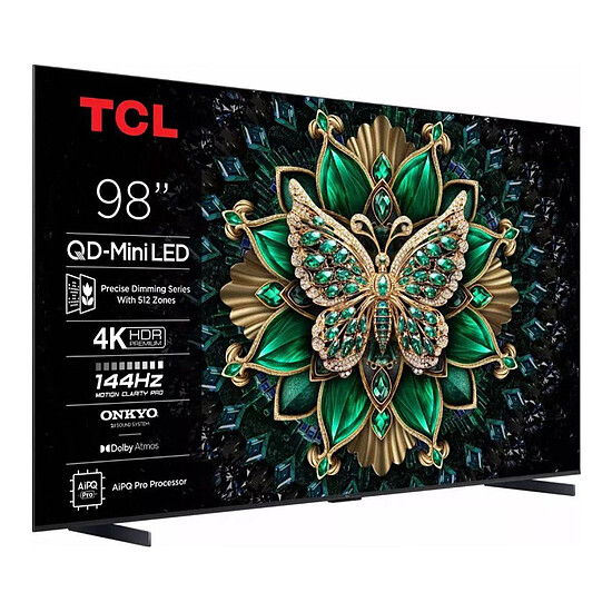 TV TCL 98C6K - TV 4K UHD HDR - 249 cm - Autre vue