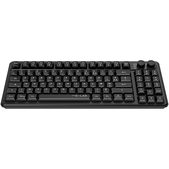 Clavier souris bureautique The G-Lab Combo Orion - Noir - Autre vue