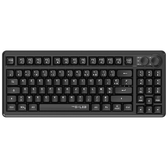 Clavier souris bureautique The G-Lab Combo Orion - Noir - Autre vue