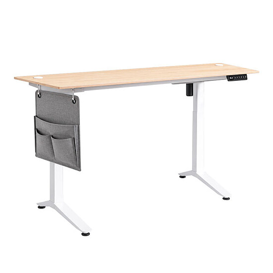 Bureau gamer Advance Flexdesk Light OAK 140 - Autre vue