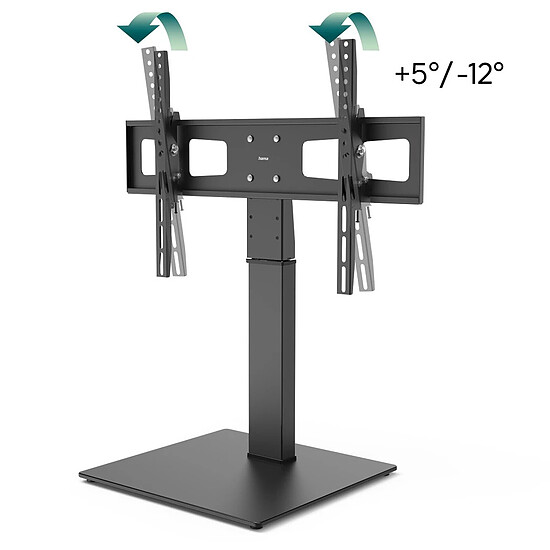 Support TV Hama Socle TV, pivotable, ajustable en hauteur, 191 cm (75"), jusqu'à 40 kg - Autre vue