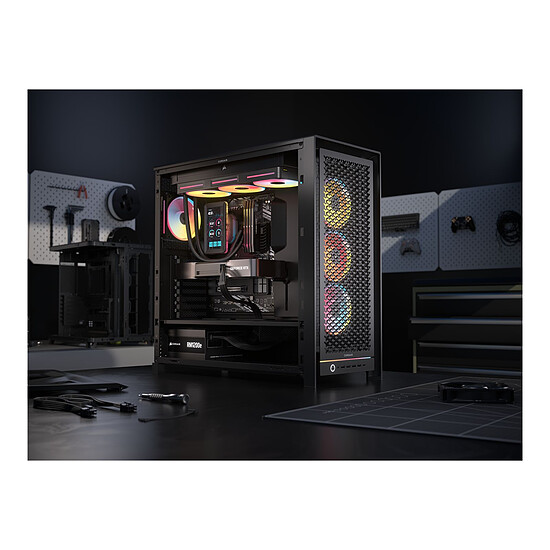 Watercooling AIO Corsair iCUE LINK TITAN II 360 Ultra LX LCD Noir - Autre vue