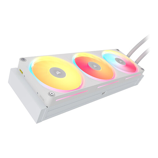 Watercooling AIO Corsair iCUE LINK TITAN II 360 Ultra LX LCD Blanc - Autre vue