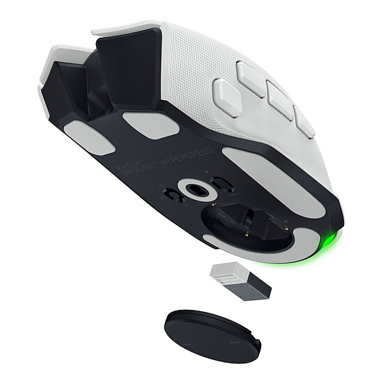Souris PC Razer Basilisk v4 HyperSpeed Blanc - Autre vue