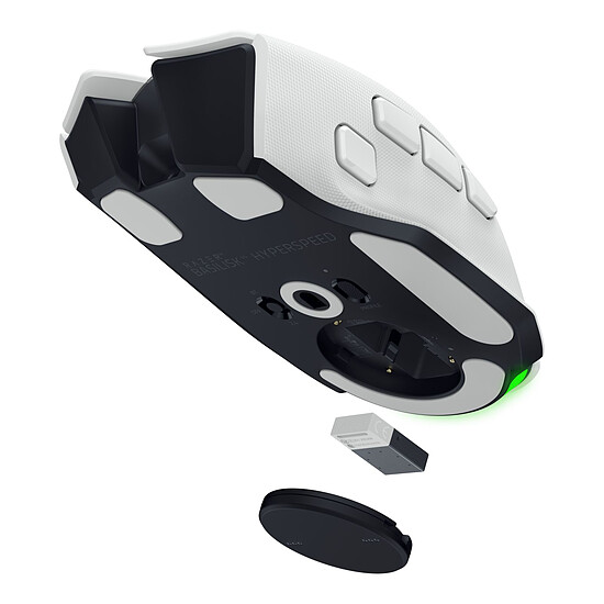 Souris PC Razer Basilisk v4 HyperSpeed Blanc - Autre vue
