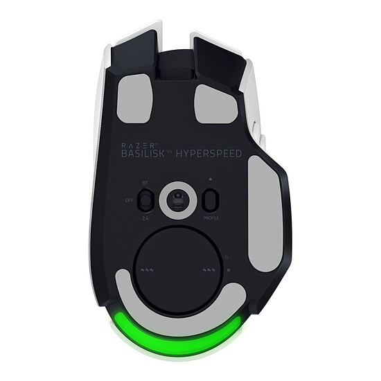Souris PC Razer Basilisk v4 HyperSpeed Blanc - Autre vue