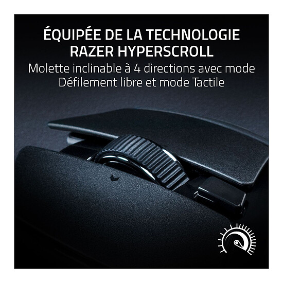 Souris PC Razer Basilisk v4 HyperSpeed Noir - Autre vue
