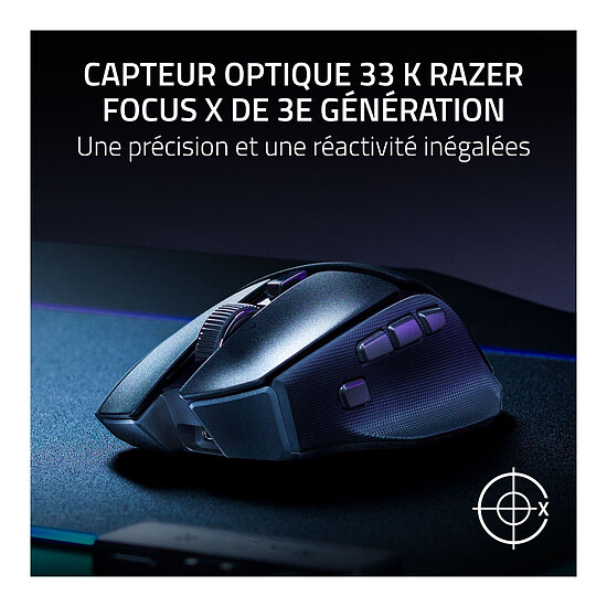 Souris PC Razer Basilisk v4 HyperSpeed Noir - Autre vue