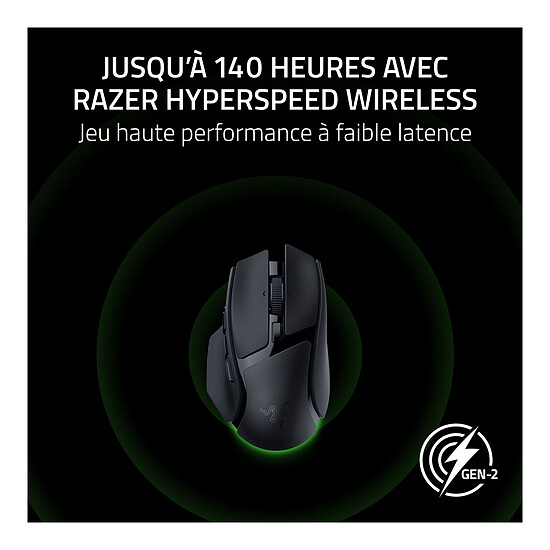 Souris PC Razer Basilisk v4 HyperSpeed Noir - Autre vue