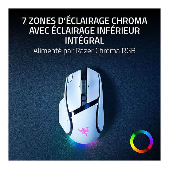 Souris PC Razer Basilisk V4 Pro Blanc - Autre vue