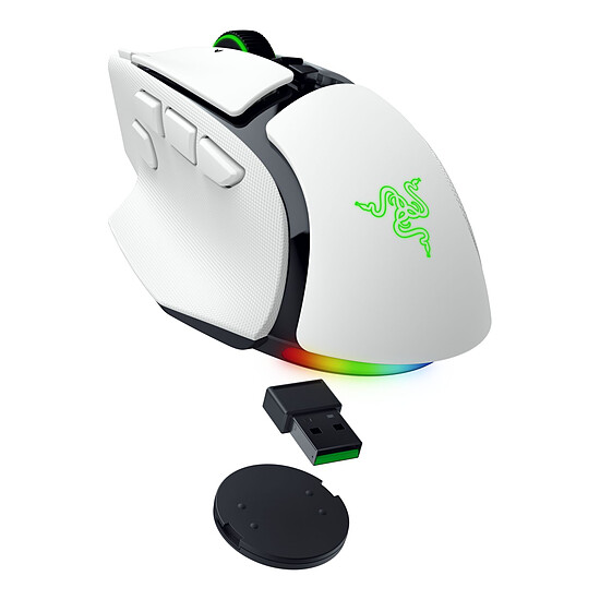 Souris PC Razer Basilisk V4 Pro Blanc - Autre vue