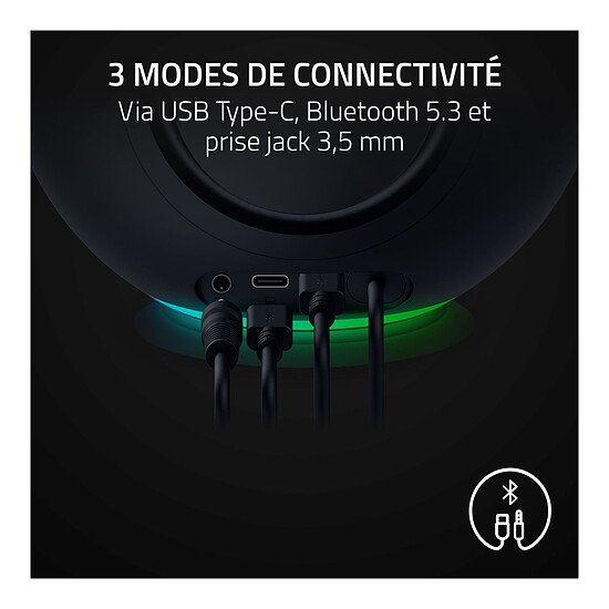Enceintes PC Razer Mako X 2026 - Autre vue