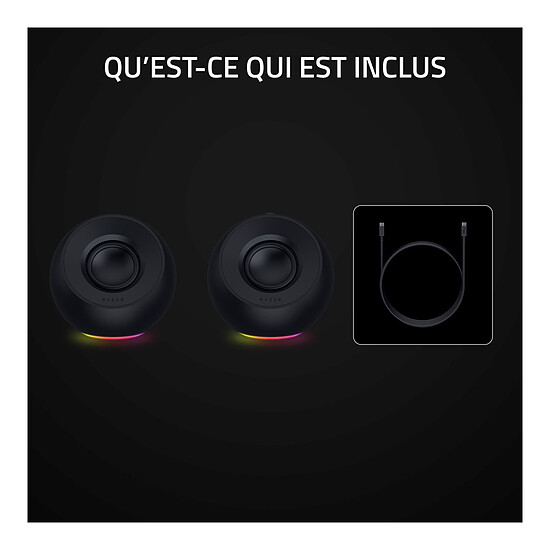 Enceintes PC Razer Mako X 2026 - Autre vue