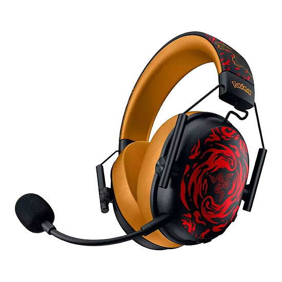 Casque micro Razer Blackshark v3 X HyperSpeed - Pokemon Dracaufeu Edition - Autre vue