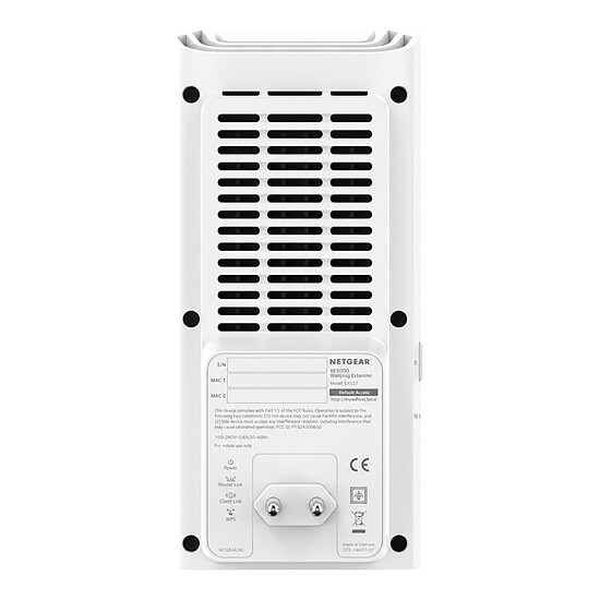 Répéteur Wi-Fi Netgear Répéteur WiFi BE5000 double bande - Neighthawk EXS27 - Autre vue