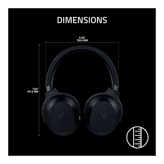 Casque micro Razer Barracuda V2 Pro Noir - Autre vue